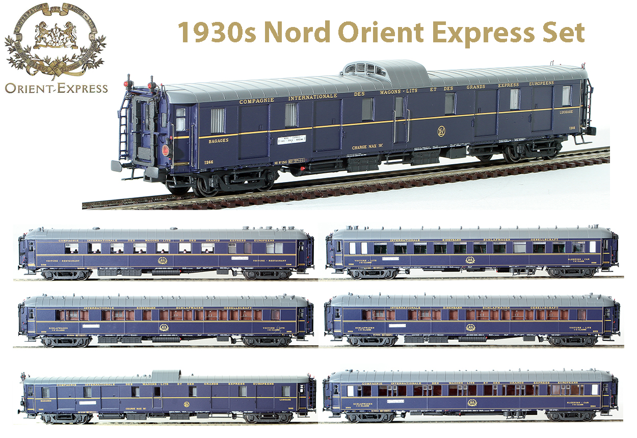 Ls Models Mw Orient Express Nord Car Set